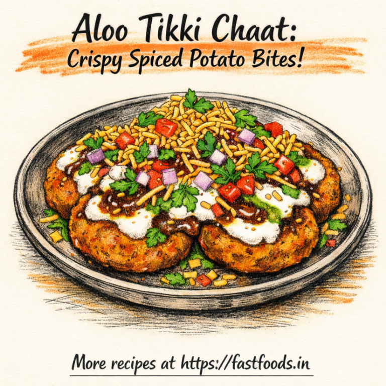 Aloo Tikki Chaat