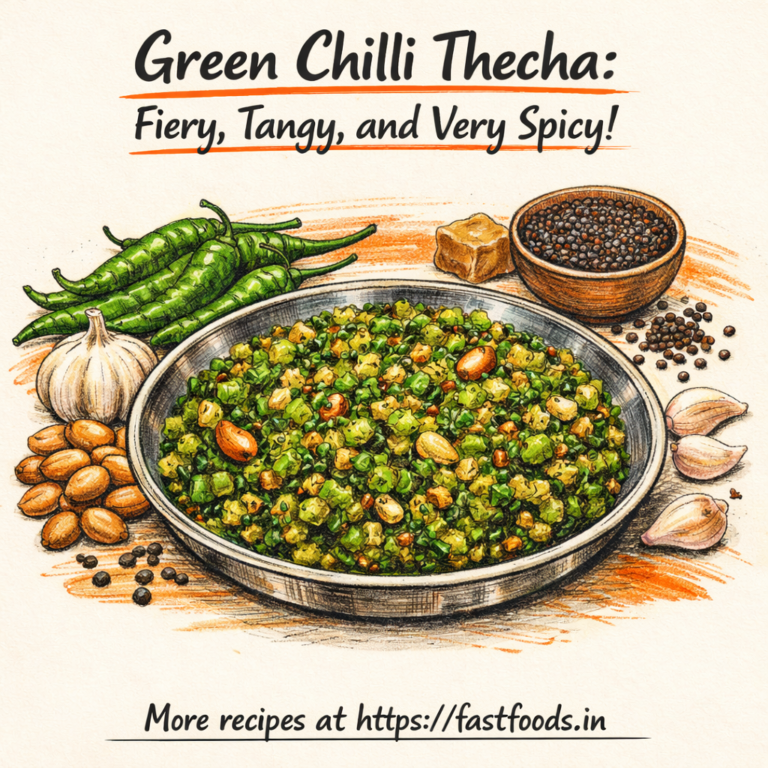 Green Chilli Thecha