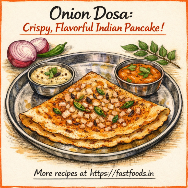 Onion Dosa