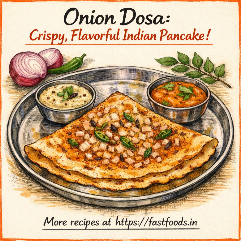 Onion Dosa